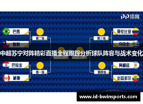 中超苏宁对阵精彩直播全程跟踪分析球队阵容与战术变化